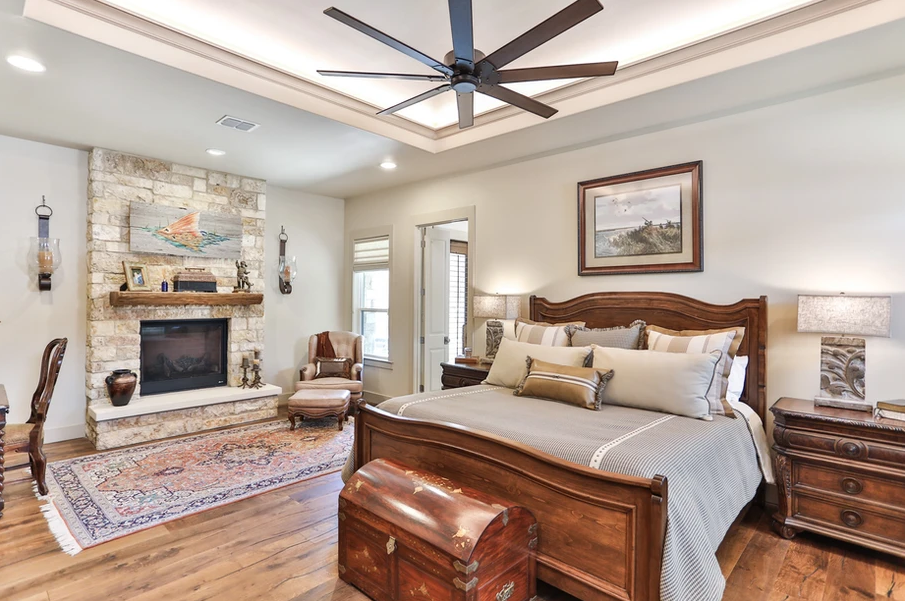 bedroom-rr home remodeling in Texas Hill Country